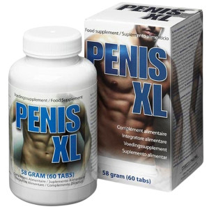 Tabletki wspomagające erekcję i powiększenie penisa - Penis XL - 60 Tab