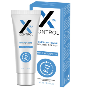 Krem opóźniający wytrysk - X-CONTROL 40 ml - z efektem chłodzenia - Ruf