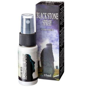 Spray opóźniający wytrysk - Black Stone Spray 15 ml - lekko znieczulający - dłuższy seks