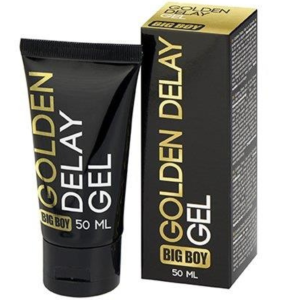 Żel opóźniający wystrysk - Golden Delay Gel 50 ml - dłuższy seks i mocniejsza erekcja - Big Boy