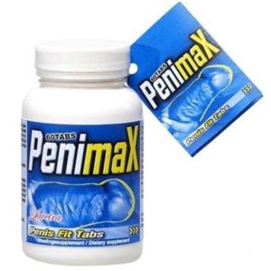 Kapsułki dla lepszej erekcji i powiększenia penisa - PENIMAX (60 kapsułek) - LAVETRA