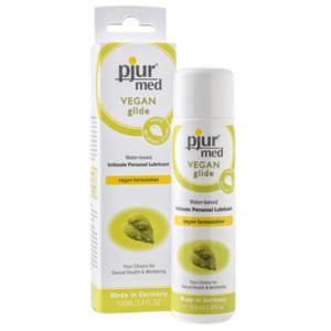 Wegański lubrykant  na bazie wody - MED Vegan glide 100 ml - nawilżający i delikatny - Pjur