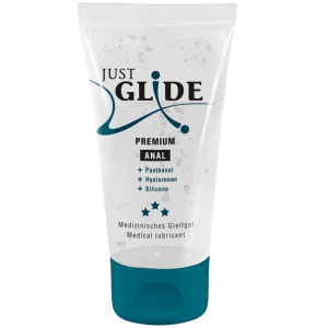 Lubrykant silikonowy - Premium Anal 50 ml - żel analny - Just Glide