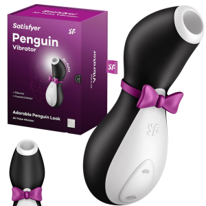 Stymulator ciśnieniowy - Penguin - do stymulacji łechtaczki, USB Silikonowy - Satisfyer