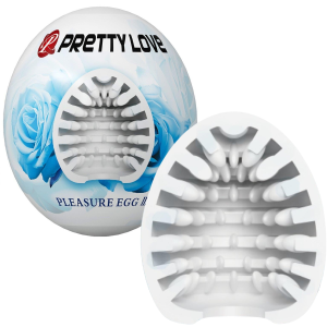 Masturbator "jajeczko" - Pleasure Egg III - z wypustkami - TPR - PRETTY LOVE
