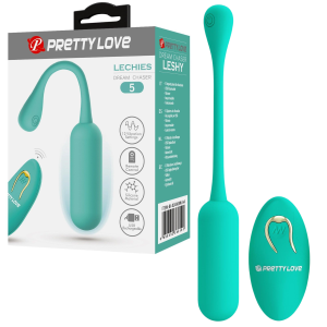 Wibrujące jajeczko - LECHIES - na pilota bezprzewodowego, USB Silikonowy - Pretty Love