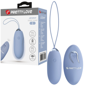 Wibrujące jajeczko na pilota - JENNY - sterowane bezprzewodowo, USB Silikonowe - Pretty Love