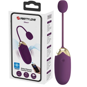 Wibrujące jajeczko - Abner - sterowane aplikacją, USB Silikonowe - Pretty Love