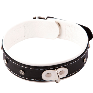 Obroża damska 4 cm do niegrzecznych zabaw BDSM - WHIPS