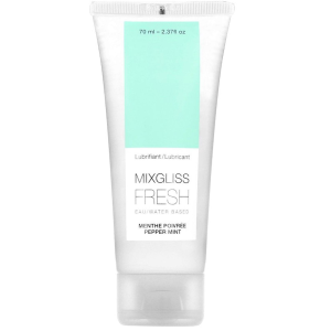 Lubrykant na bazie wody - MIXGLISS - FRESH PEPPER MINT 70 ML - o zapachu mięty pieprzowej