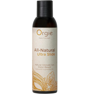 Lubrykant na bazie wody - All - Natural Ultra Slide 150 ml - delikatny, nie klejący się - Orgie