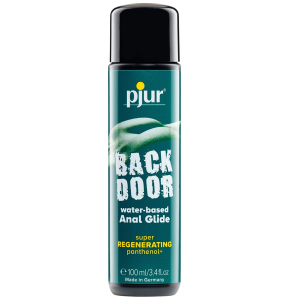 Lubrykant na bazie wody - Backdoor Panthenol 100 ml. - do zabaw analnych - Pjur