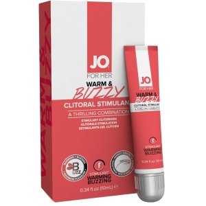 Żel do stymulacji łechtaczki - 10 ml - z efektem mrowienia i rozgrzewania - JO