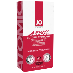 Żel rozgrzewający do łechtaczki - Clitoral  Warming Atomic 10 ml - podnosi libido - JO