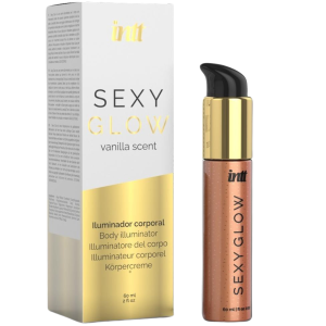 Rozjaśniacz do skóry i miejsc intymnych - Sexy Glow Body Illuminator Cream 60 ml - INTT