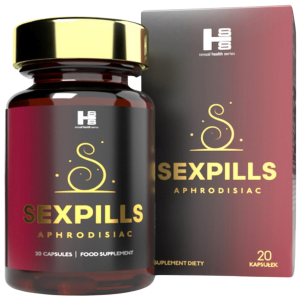 Sumplement dla par stymulujące orgazm - Sex Pills - 20 kapsułek - libido - Sexual Health Series