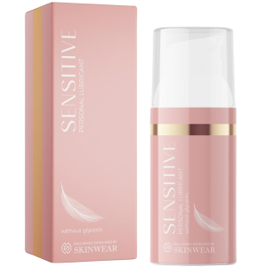 Lubrykant na bazie wody do skóry wrażliwej - SENSITIVE 100 ml - delikatny - SKINWEAR