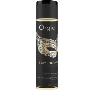 olejek do masażu erotycznego - Sexy Therapy Sensual Oil Fruity Floral The Secret 200 ml - Orgie