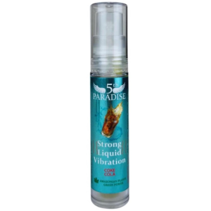 Płynny wibrator do seksu - Strong Liquid Coke 10 ml - smakowy - 5th PARADISE