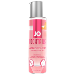 Lubrykant smakowy na bazie wody - H2O Cocktails Cosmopolitan 60 ml - uniwersalny - JO