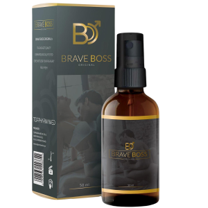 Spray na opóźnienie wytrysku - BRAVE BOSS Original 50 ml - dłuższy seks