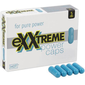 Suplement diety - eXXtreme power caps 5 kapsułek - zwiększający libido