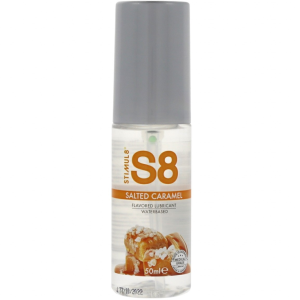 Lubrykant na bazie wody - Flavored Lube 50 ml - o smaku słonego karmelu - Stimul8
