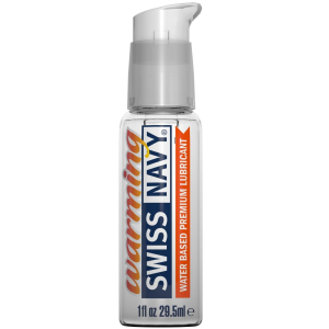Lubrykant na bazie wody z efektem rozgrzewania - 30 ml - Swiss Navy
