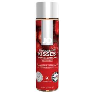 Lubrykant smakowy na bazie wody - Strawberry 120 ml - System JO