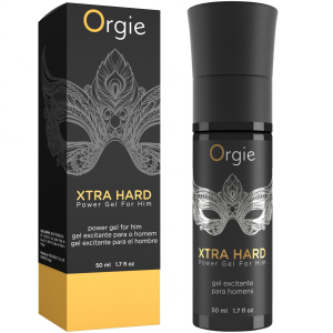 Żel wzmacniający erekcję - Xtra Hard Gel 50 ml. - pobudza krążenie - ORGIE
