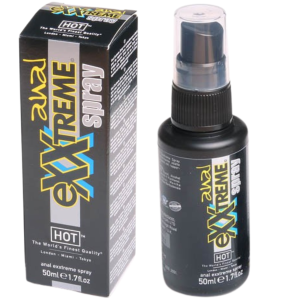Spray nawilżający do zabaw analnych - XXtreme Anal Spray 50 ml - znieczulający