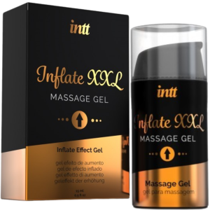 Żel pogrubiający penisa -INFLATE XXL 15 ml - większy rozmiar i lepszy seks - INTT