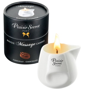 Świeca zapachowa do masażu erotycznego - CHOCOLATE CANDLE 80 ML - Plasir Secret