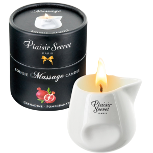 Świeca zapachowa do masażu erotycznego - GRENADINE CANDLE 80 ML - Plasir Secret