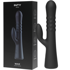 Wibrator z króliczkiem - Toys - Wave - stymulujący punkt G, USB Silikonowy - INTY