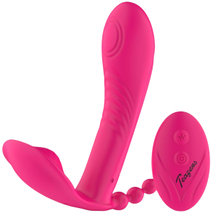 Wibrator wielofunkcyjny do stymulacji analno-waginalnej - na pilota, USB - Teazers