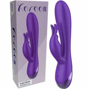 Wibrator z króliczkiem stymulujący punkt G, USB Silikonowy - Xocoon