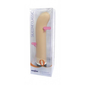 Wibrator do stymulacji punktu G - xClassic - na baterie, Cielisty - Seven Creations