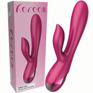 Wibrator z króliczkiem - Endless Love - stymulujący punkt G, USB - Xocoon