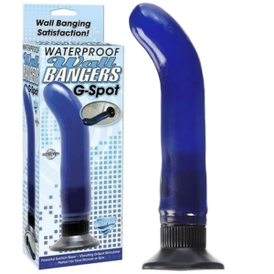 Wibrator do punktu G -  G-Spot Wallbanger - przyssawką.