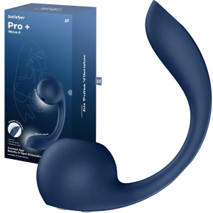 Wibrator wielofunkcyjny - Pro+ Wave 4 Connect App - stymulujący punkt G i łechtaczkę - Satisfyer