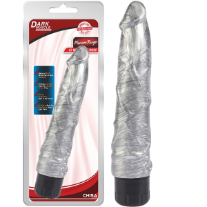 Wibrator realistyczny - Pleasure Ranger - na baterie, PVC Srebrny - CHISA