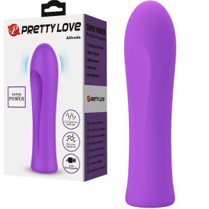 Wibrator klasyczny - ALFREDA - do stymulacji pochwy, USB Silikonowy - Pretty Love