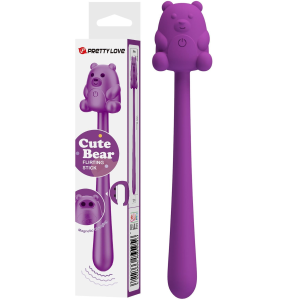 Stymulator erotyczny - CUTE BEAR - do wrażliwych stref ciała, USB - Pretty Love