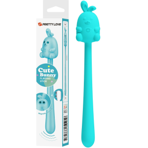 Stymulator erotyczny - CUTE BUNNY - do wrażliwych stref ciała, USB - Pretty Love
