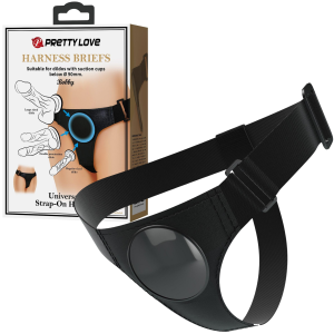 Uprząż do Strap-On - HARNESS BRIEFS - Bobby - regulowana, 58-86 cm - Pretty Love