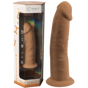 Dildo realistyczne - Model 2 6" - profofilowane, Silikonowe - SilexD