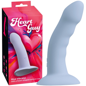 Wibrator do punktu G - Heart Guy - na przyssawce, USB Silikonowe - You2Toys