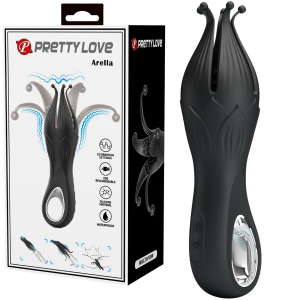 Wibrator do wielofunkcyjny do stymulacji - ARELLA - USB - Czarny, Pretty Love