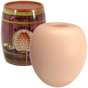Masturbator z wypustkami - MADEIRA CHARMING BARREL - Cielisty, TPR - Pretty Love